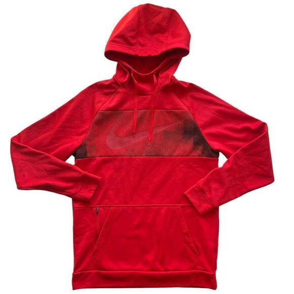 Nike Tops - 🔥 4/$20 Nike Women's Red Pull-Over Long-Sleeve Hoodie Jacket Size Small